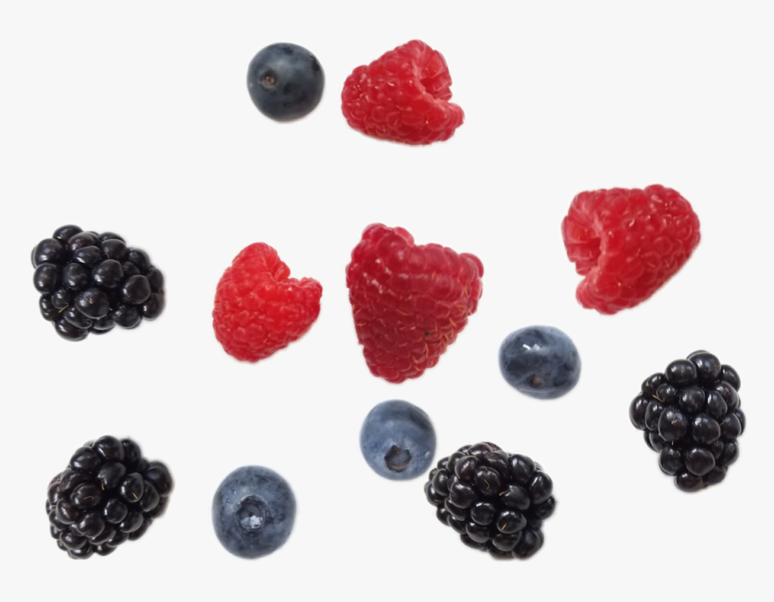 #berries #blueberries #raspberries #blackberries #freshfruits - Blackberry, HD Png Download