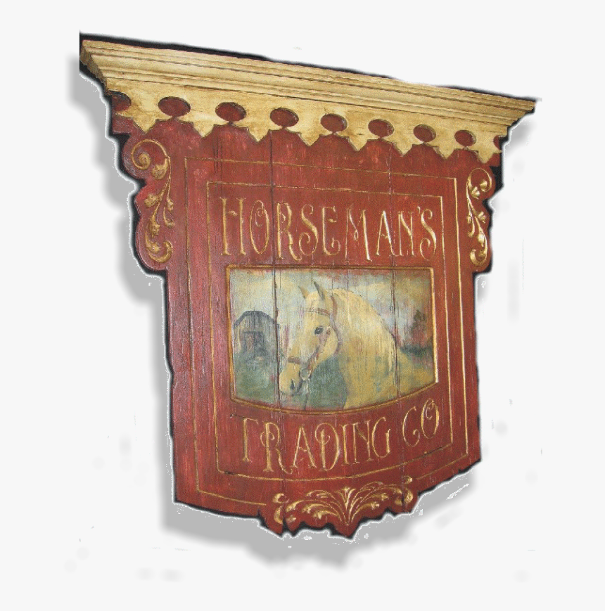 Handcrafted Vintage Signs With A Horse Theme - Picture Frame, HD Png Download