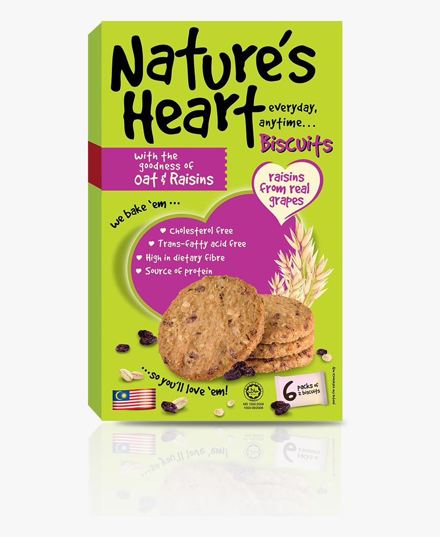 Nature's Heart Biscuits, HD Png Download