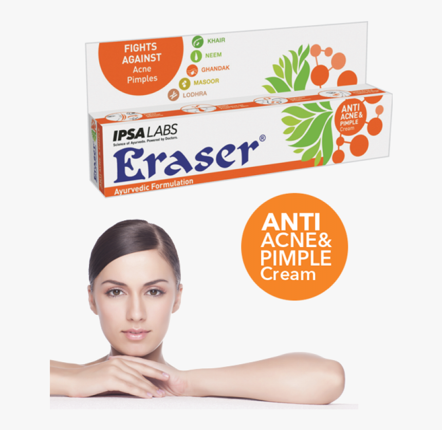Transparent Pimple Png Eraser Anti Marks Cream, Png Download