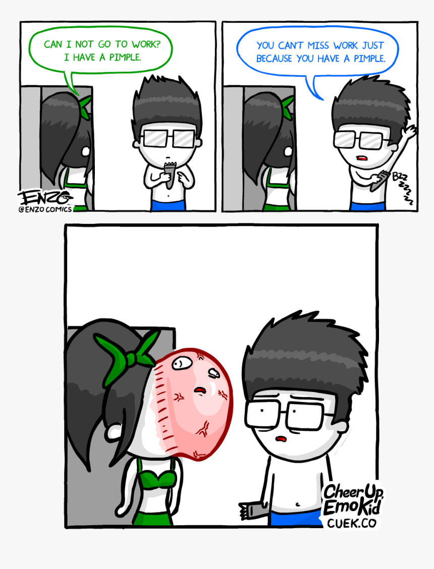 Pimple Is Susan Now - Pimple Comic, HD Png Download