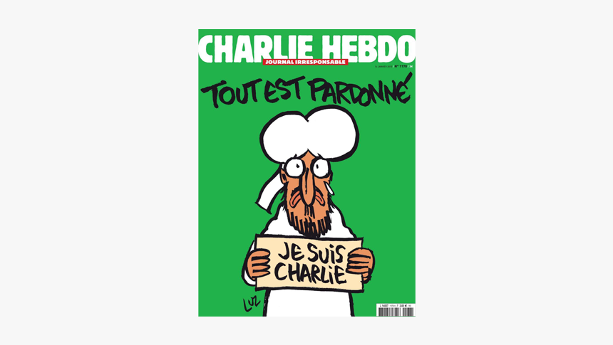 Post Attack Issue Of Charlie Hebdo, HD Png Download