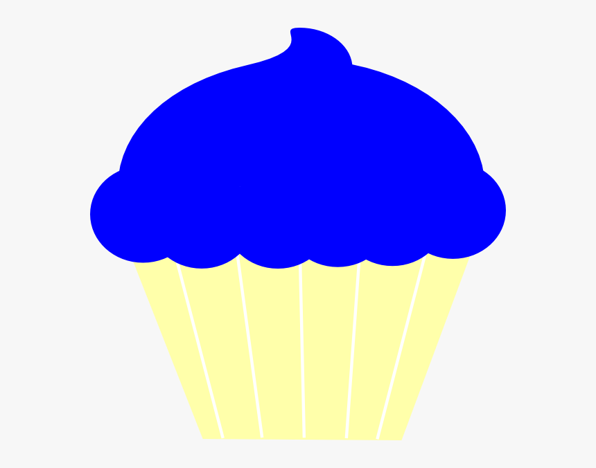 Transparent Cupcake Vector Png - Cup Cake Clipart Yellow, Png Download