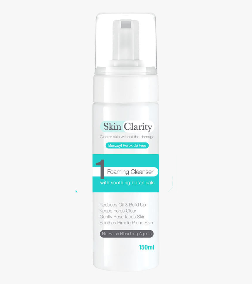 Skin Clarity 1 Foaming Cleanser 150ml - Plastic Bottle, HD Png Download