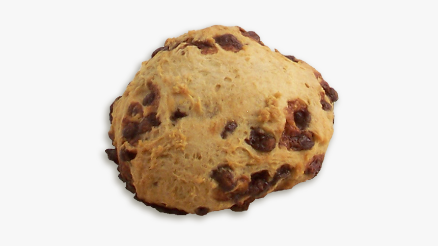 Chocolate Chip Scone - Chocolate Chip Cookie, HD Png Download