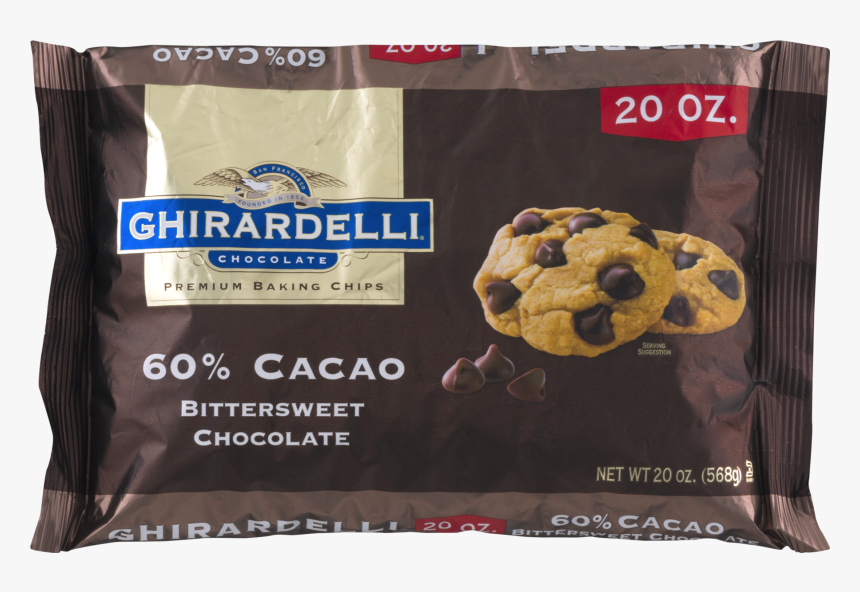 Ghirardelli 60 Dark Chocolate Chips, HD Png Download