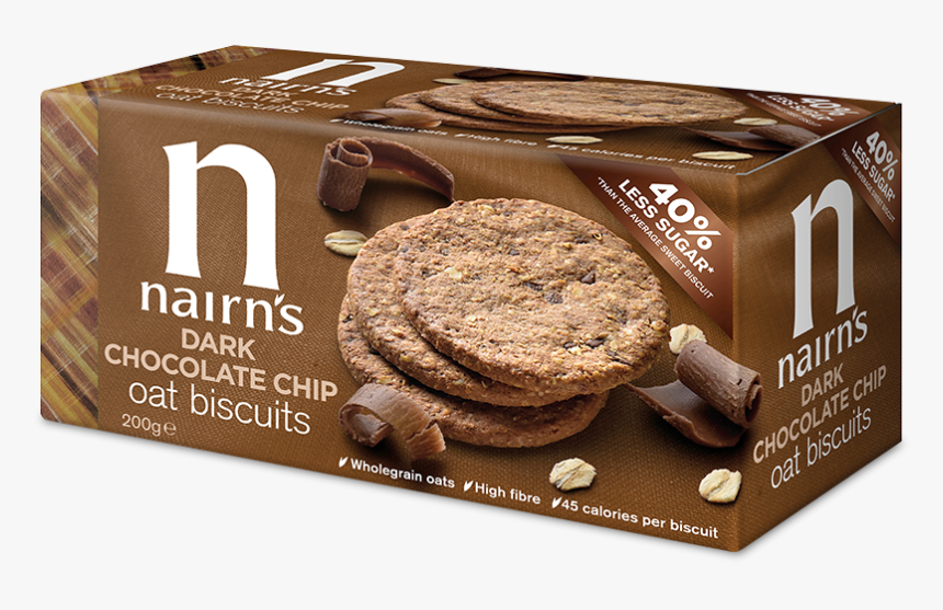 Nairns Chocolate Oat Biscuits, HD Png Download