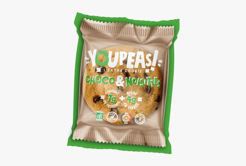 Youpeas Cookie Choco Noisettes - Cookie, HD Png Download