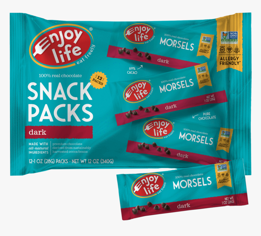 Transparent Enjoy Png - Enjoy Life Chocolate Chips, Png Download