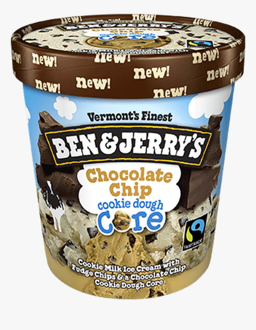 Ben & Jerry S Chocolate Chip Cookie Dough Core Ice - Ben And Jerry's Sweet Like Sugar, HD Png Download