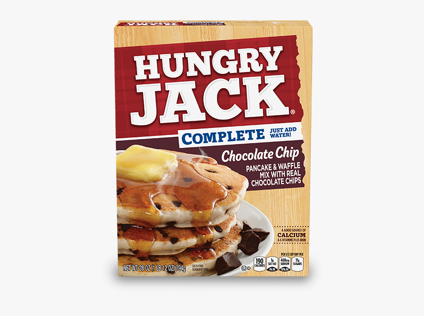 Hungry Jack Chocolate Chip Pancake & Waffle Mix, HD Png Download