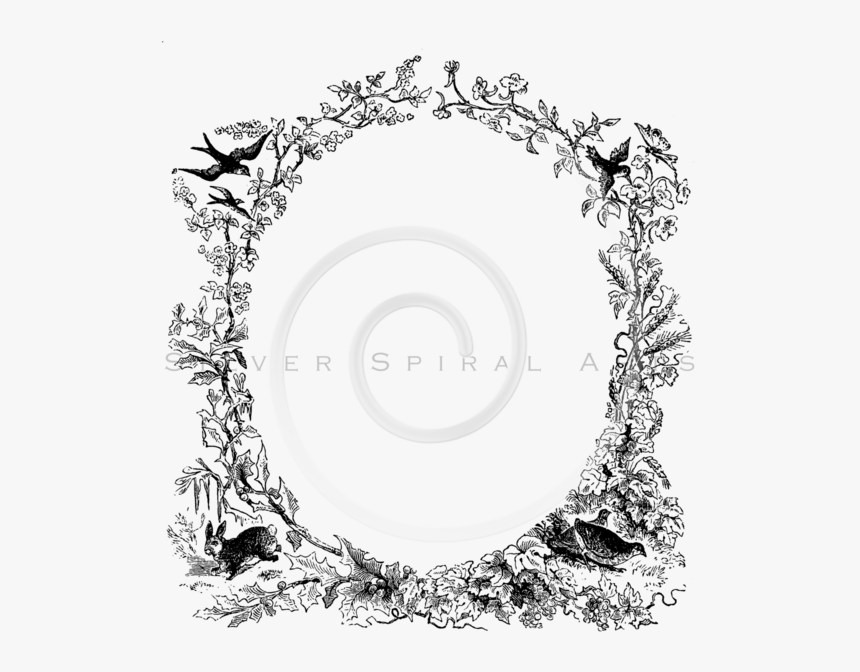 Vintage Black Frame Png , Png Download - Frame 1800 Graphic, Transparent Png