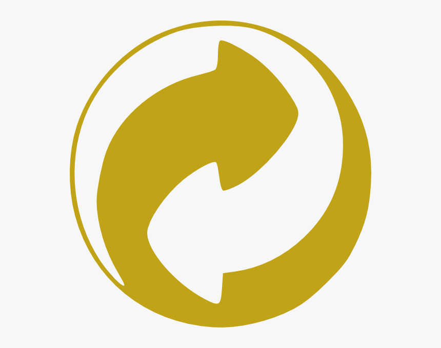 Recycling Symbol Black And White, HD Png Download