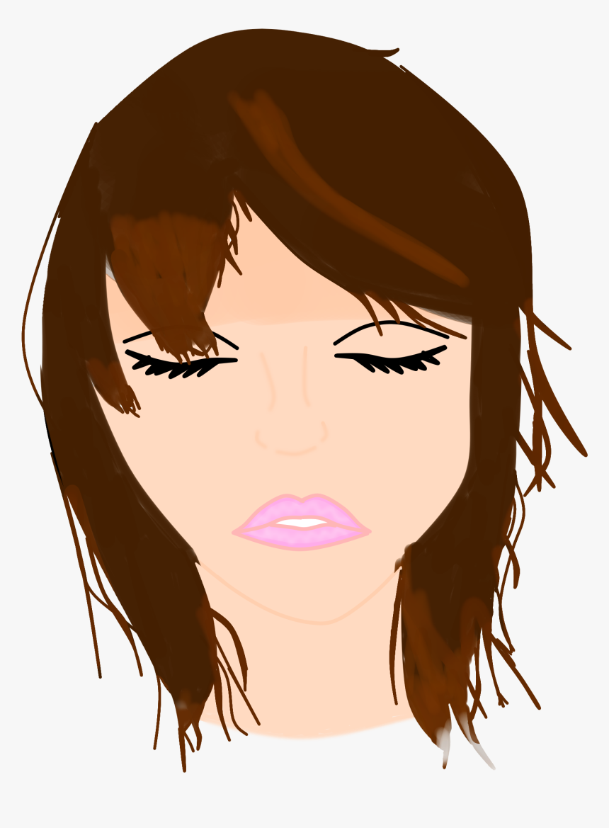 Dreaming Teen Girl - Illustration, HD Png Download