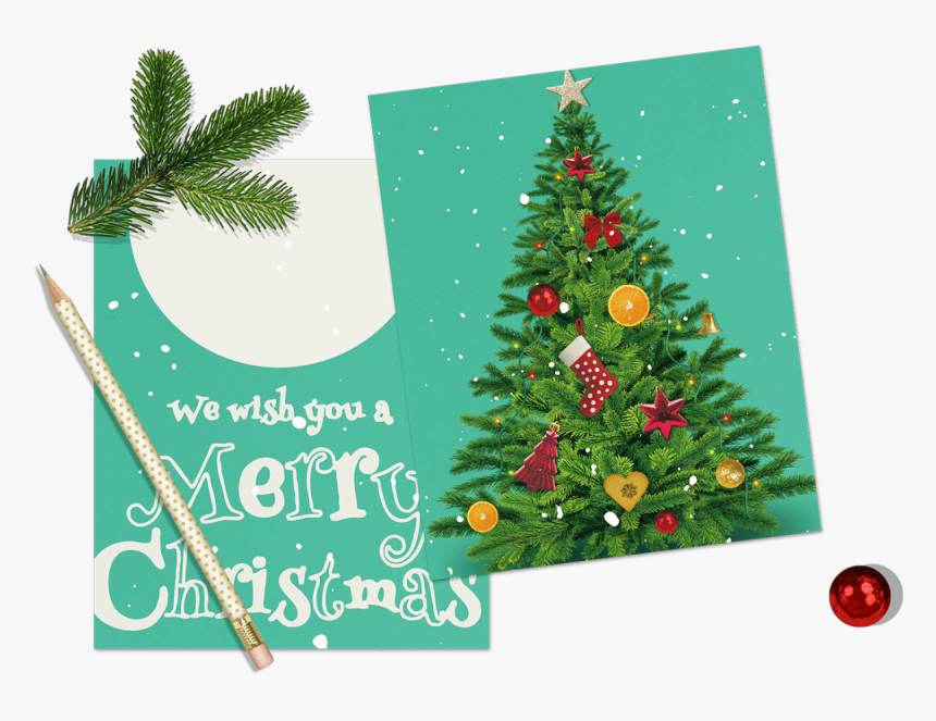 Christmas Card Mockup - Christmas Day, HD Png Download
