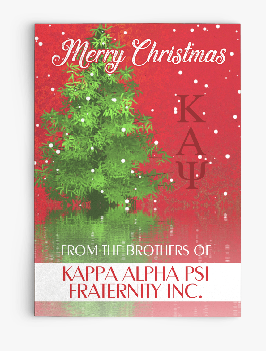Kappa Alpha Psi Christmas Card - Merry Christmas From Kappa Alpha Psi, HD Png Download