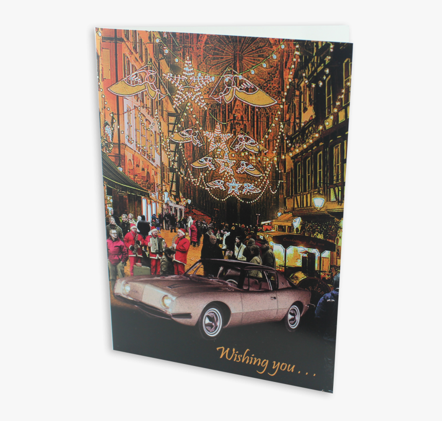 1963 Gold Avanti Christmas Card - Avanti Christmas Card, HD Png Download