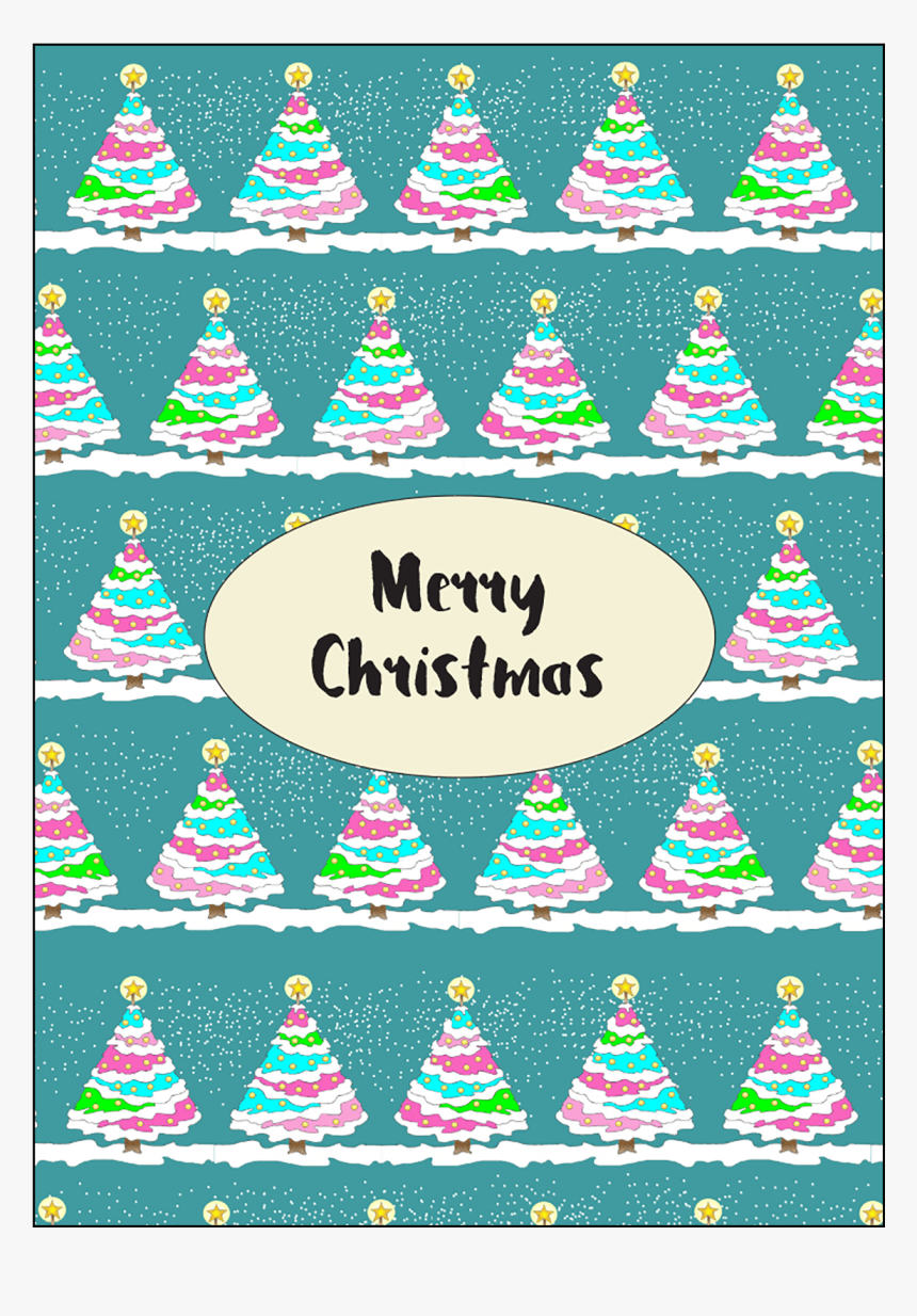 Christmas Card - Christmas Tree, HD Png Download