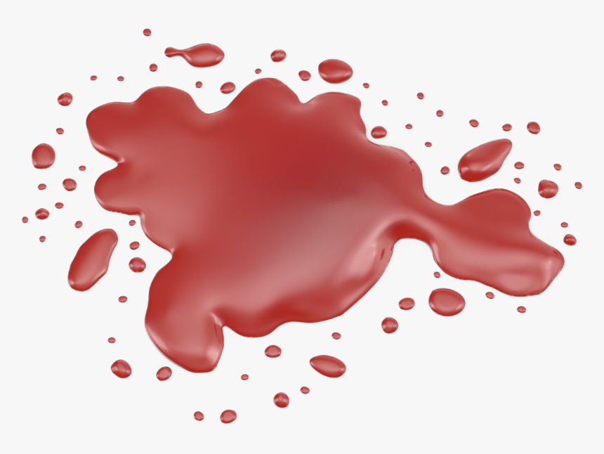 #splash #blood #red #spill #ink #paint #aesthetic #freetoedit - Illustration, HD Png Download