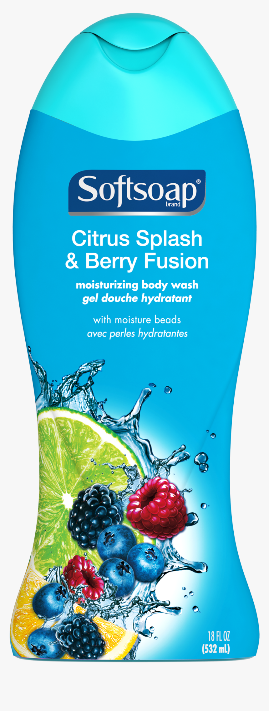 Softsoap Body Wash Blue, HD Png Download