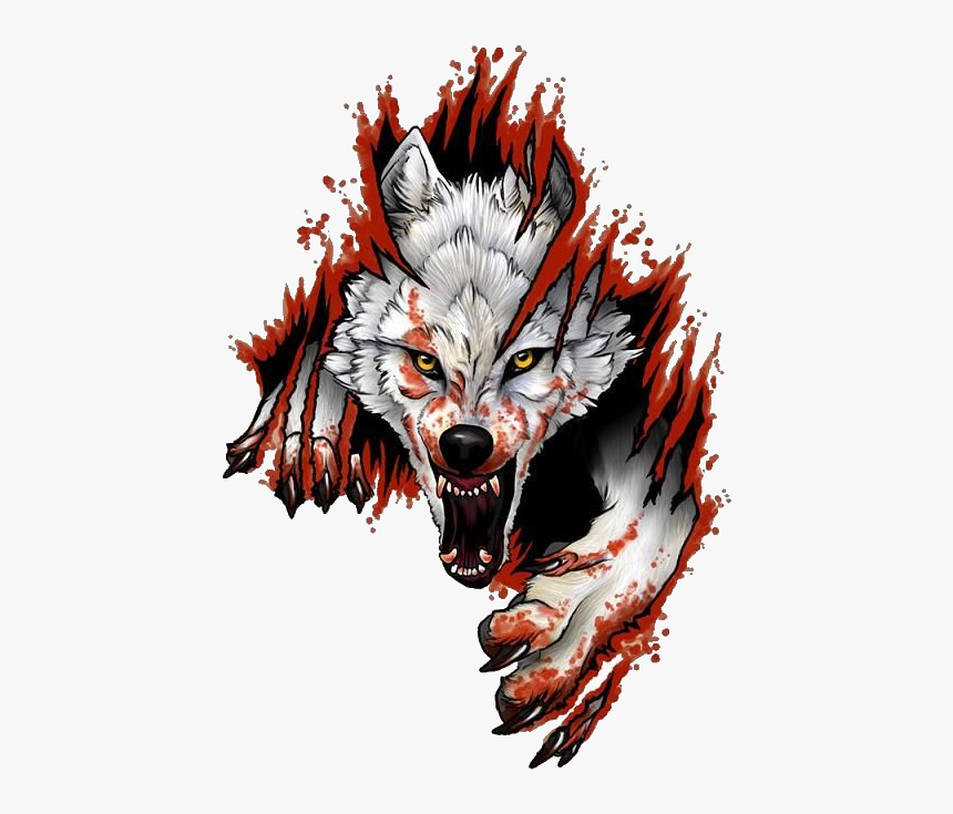 Tattoo Wolf Black Dog Sleeve Free Clipart Hd Clipart - Wild Wolf Tattoo, HD Png Download
