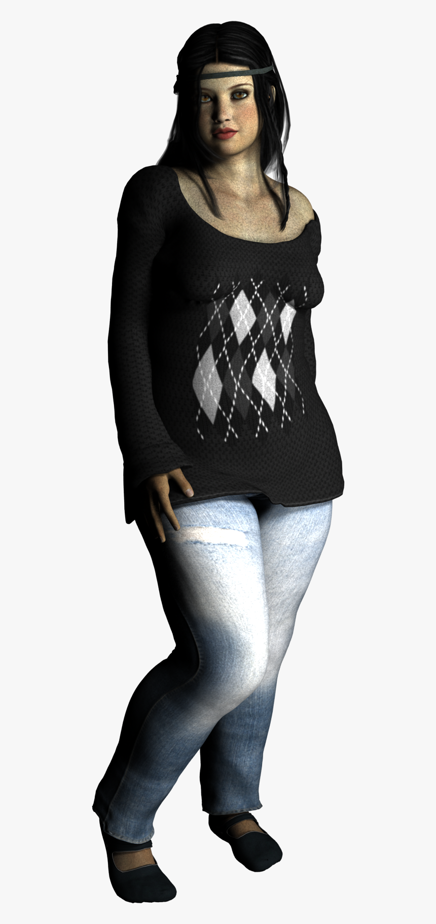 9 19 15 Big Girl - Girl, HD Png Download