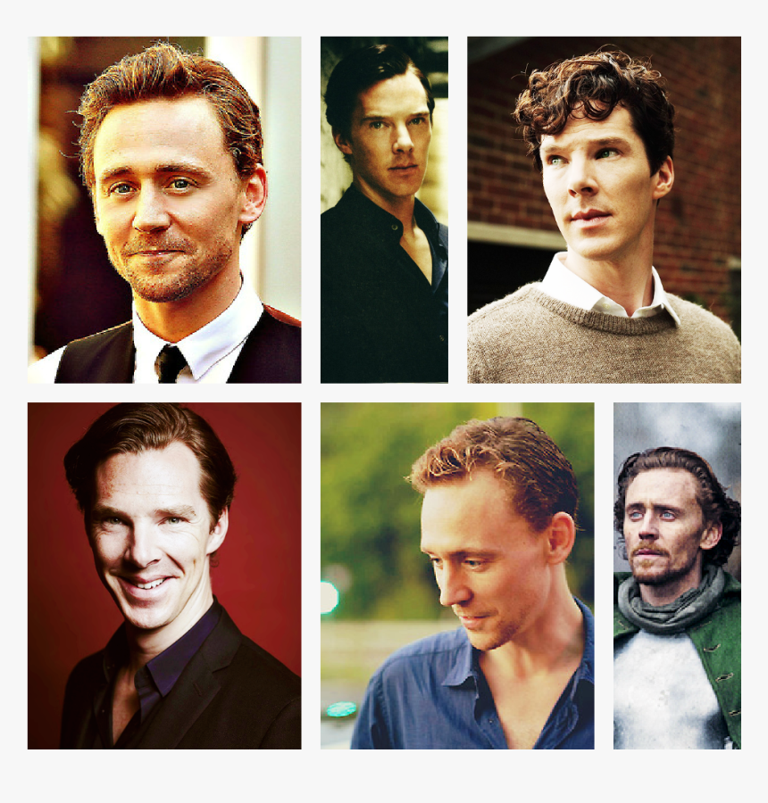 Tom Hiddleston And Benedict Cumberbatch Image - Collage, HD Png Download