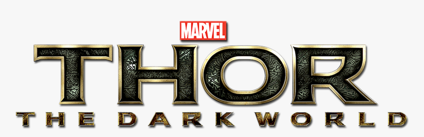 Thor The Dark World Title Card, HD Png Download