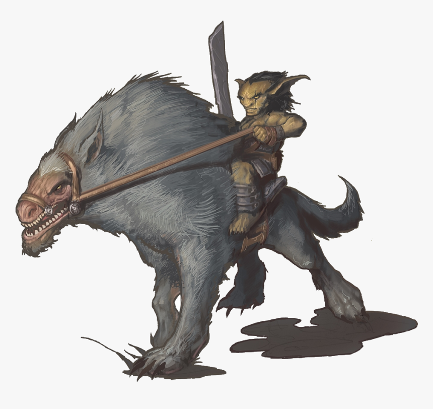 Goblin Montado, HD Png Download