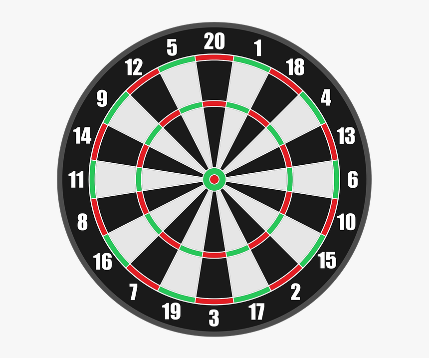 Target, Darts, Sport, Darts Machine, The Exact, Victory - Transparent Image Dart Board, HD Png Download