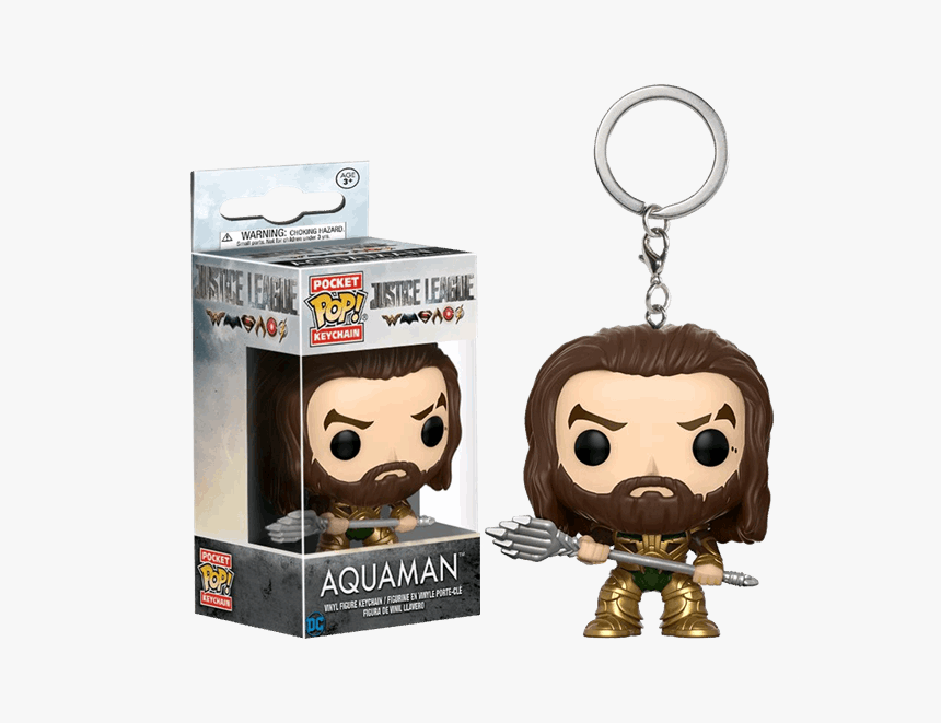 Transparent Jason Momoa Png - Pocket Pop Keychain Aquaman, Png Download