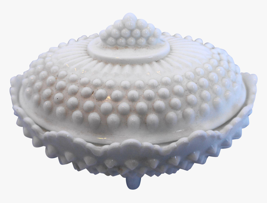 Fenton White Milk Glass Hobnail Oval Candy Dish With - Best Seller Book Stamp, HD Png Download
