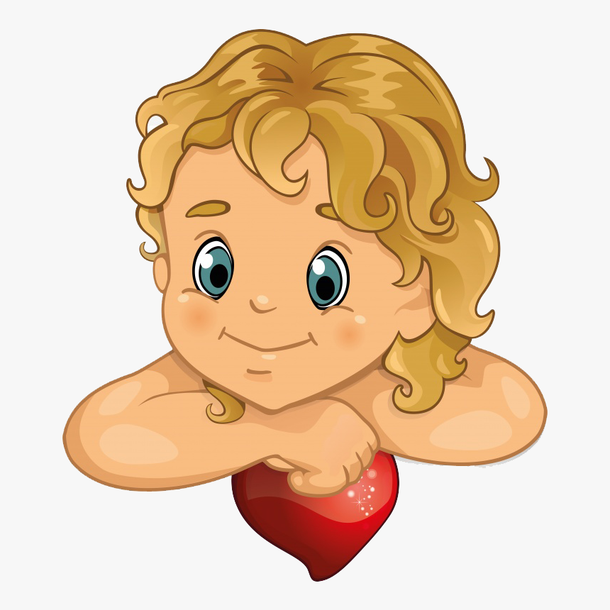 Cupid Valentines Day Transprent Png - Angel Cupido Png, Transparent Png