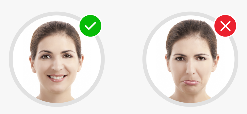 Happy Sad Faces - Girl, HD Png Download