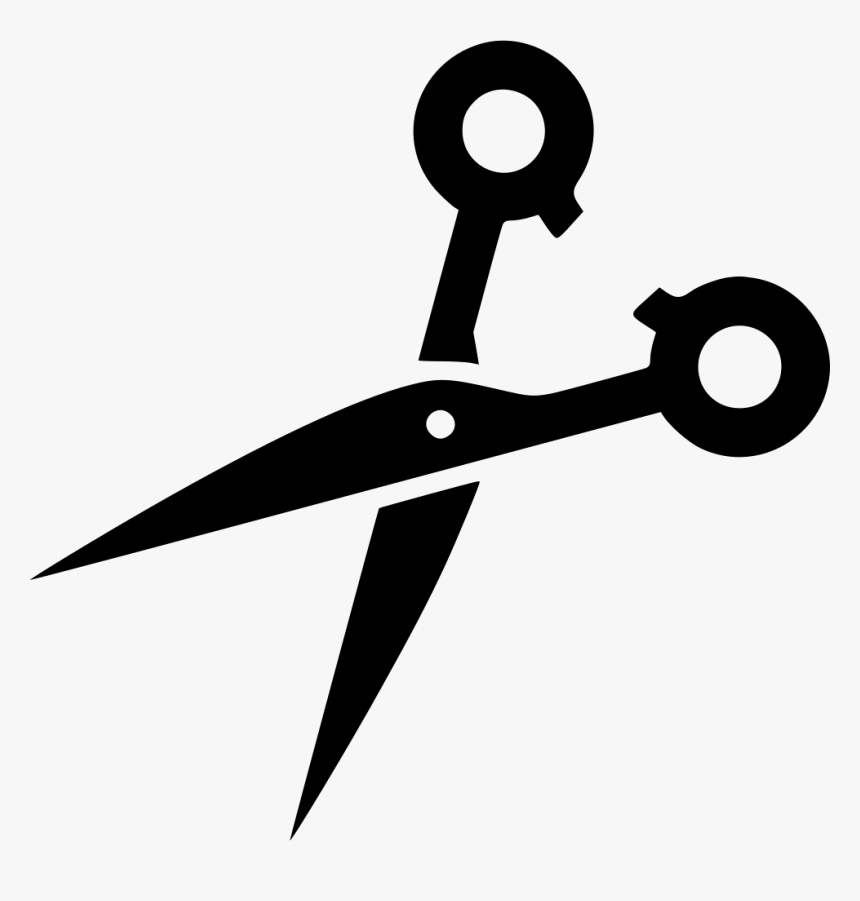 Scissors Shears Surgeon Cut Hairdresser - Scissors Hairdresser Icon, HD Png Download