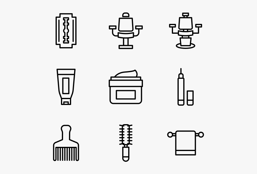 Hairdresser - Hair Extension Icon Pack, HD Png Download