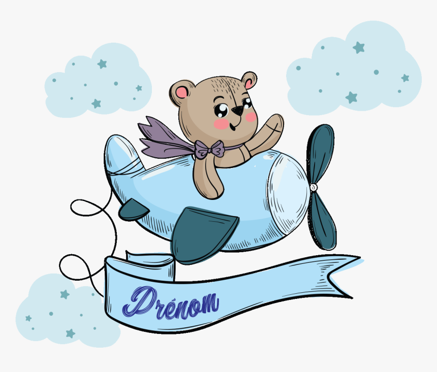 Nounours Avion, HD Png Download