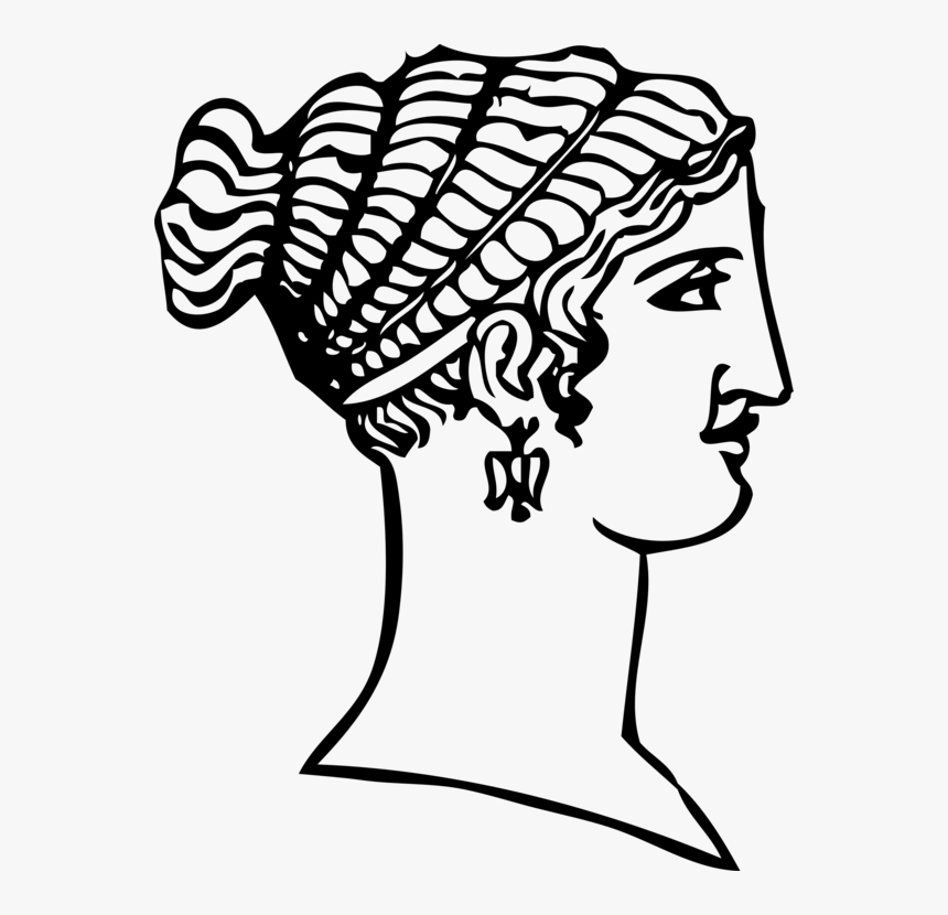 Art,monochrome Photography,head - Helen Of Troy Drawing, HD Png Download