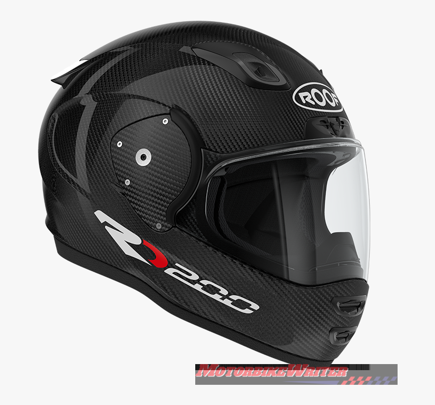 Roof Carbon Is Lightest Full-face Helmet - Roof Ro200 Helmet, HD Png Download