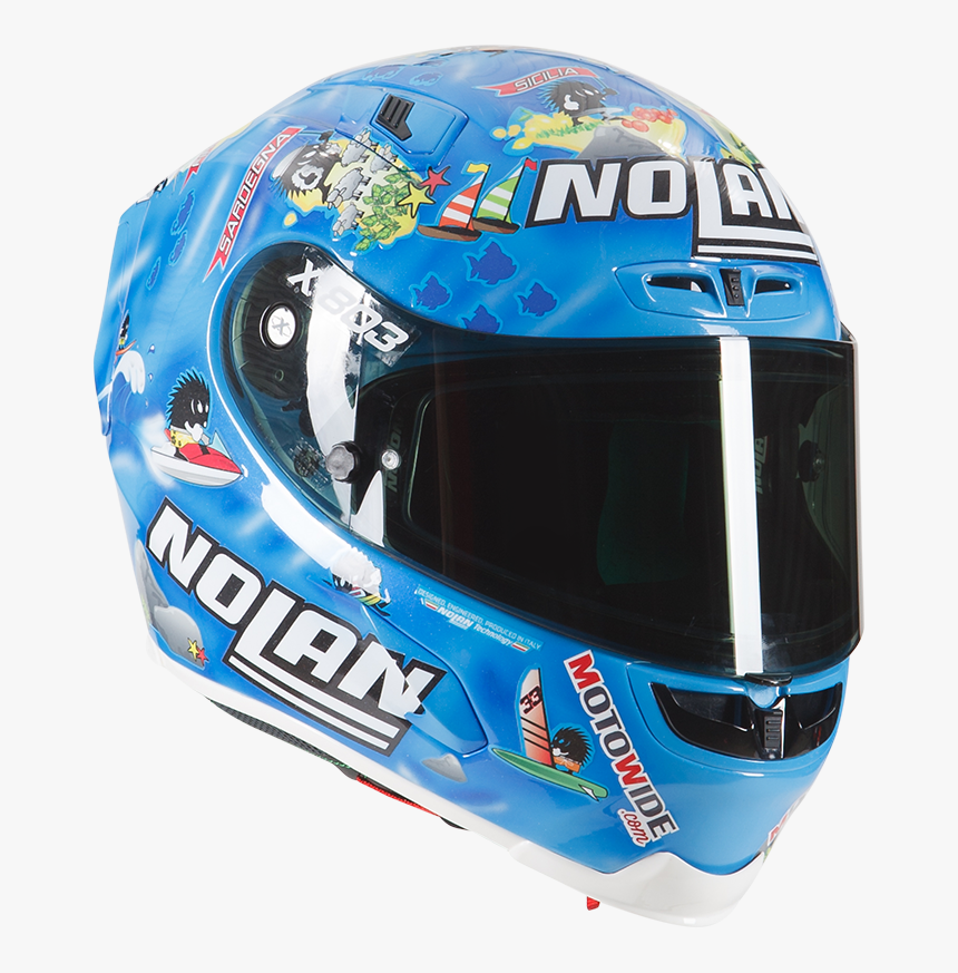 X Marco Melandri Boarding - Nolan Marco Melandri Helmet, HD Png Download