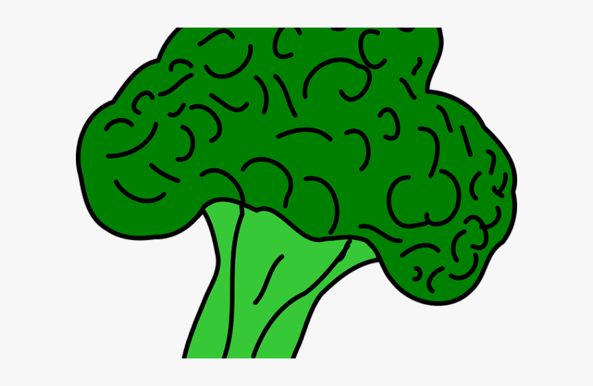Vegetables Clipart Brocoli - Broccoli Clip Art, HD Png Download