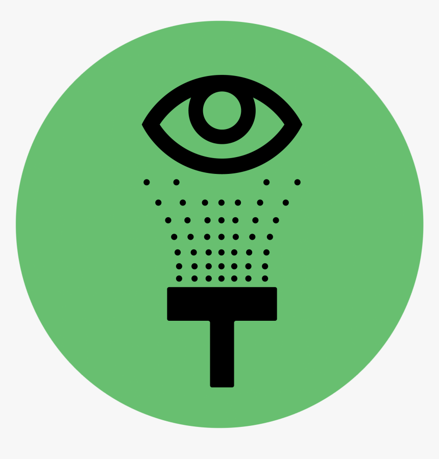 Eye Wash Symbol Dwg, HD Png Download