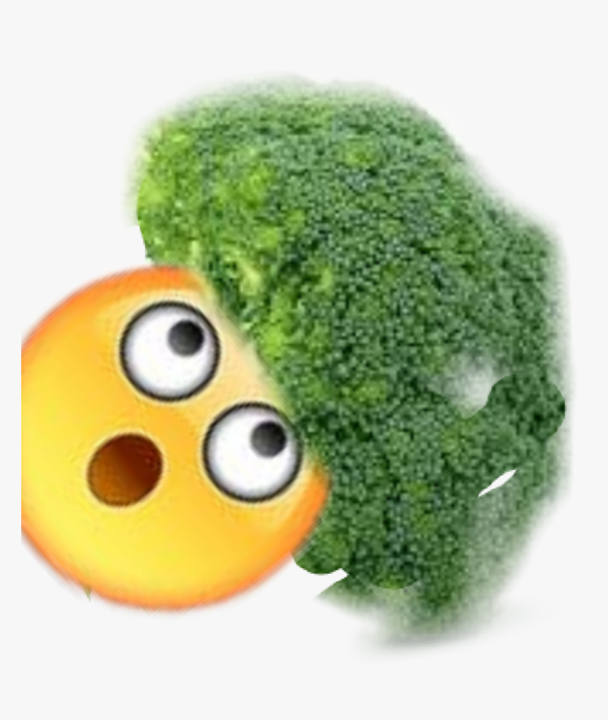 Emoji With Brocoli Hair/ Emoji Con Cabello De Brocoli - Italica Group, HD Png Download