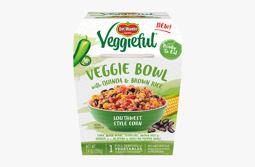 Veggie Bowls Southwest Style Corn - Nasi Goreng, HD Png Download