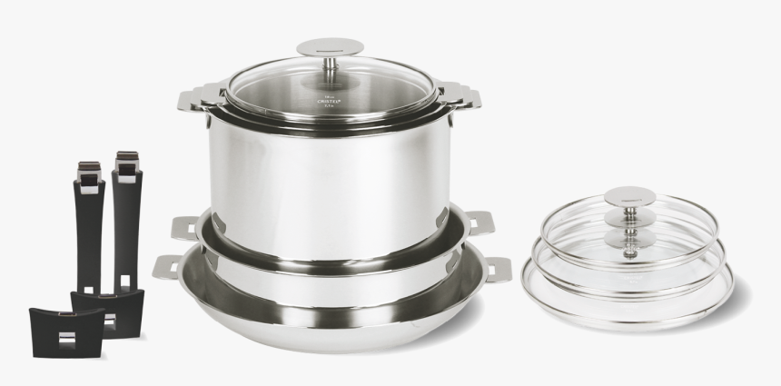 Set Of Mutine Stainless Steel 13 Piece - Coffee Percolator, HD Png Download