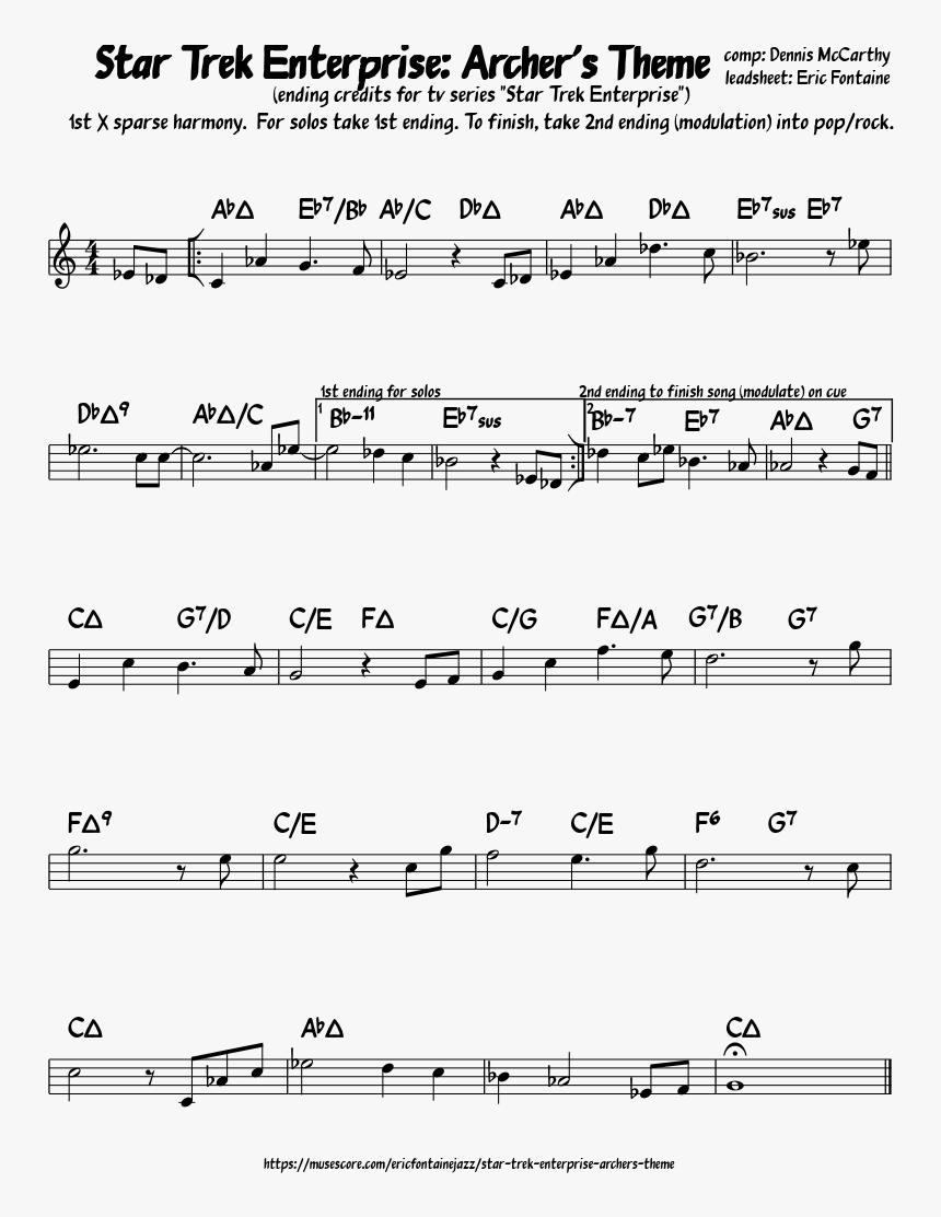 Star Trek Enterprise - Star Trek Theme Enterprise On Piano, HD Png Download