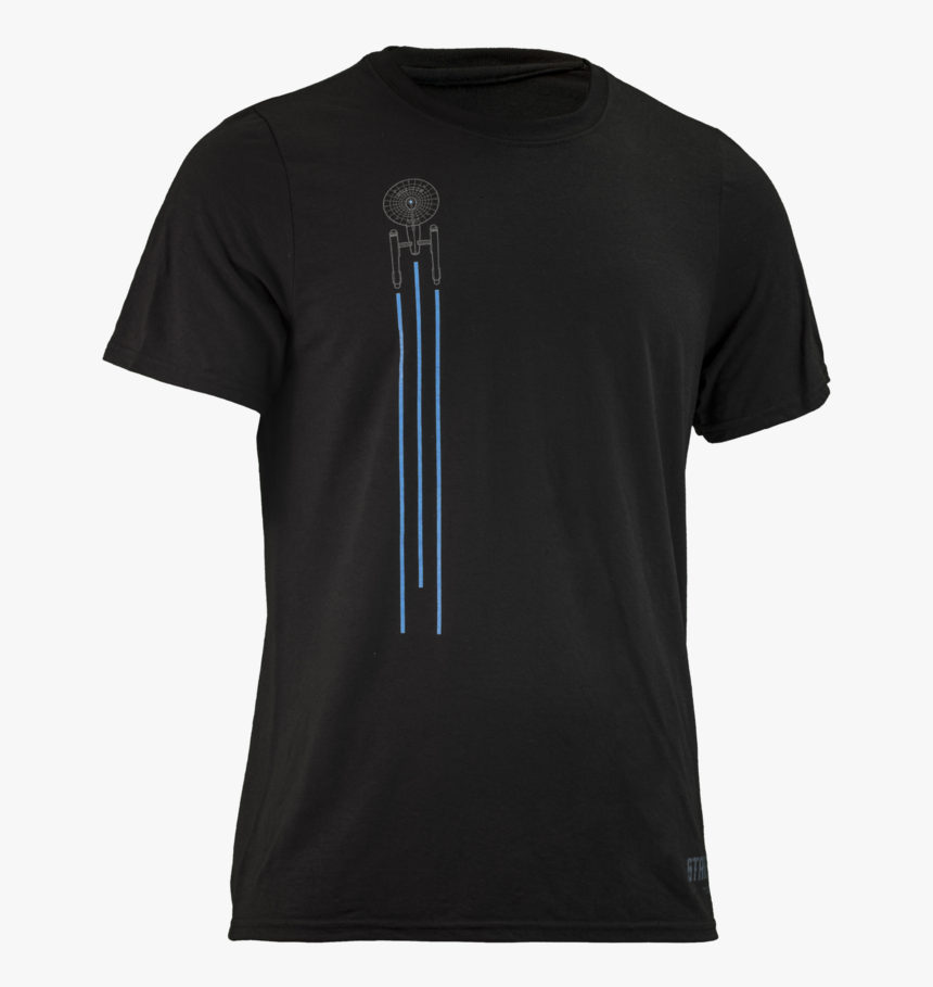 Star Trek Warp Factor Running Shirt - Polo Ralph Lauren Undershirt Black, HD Png Download
