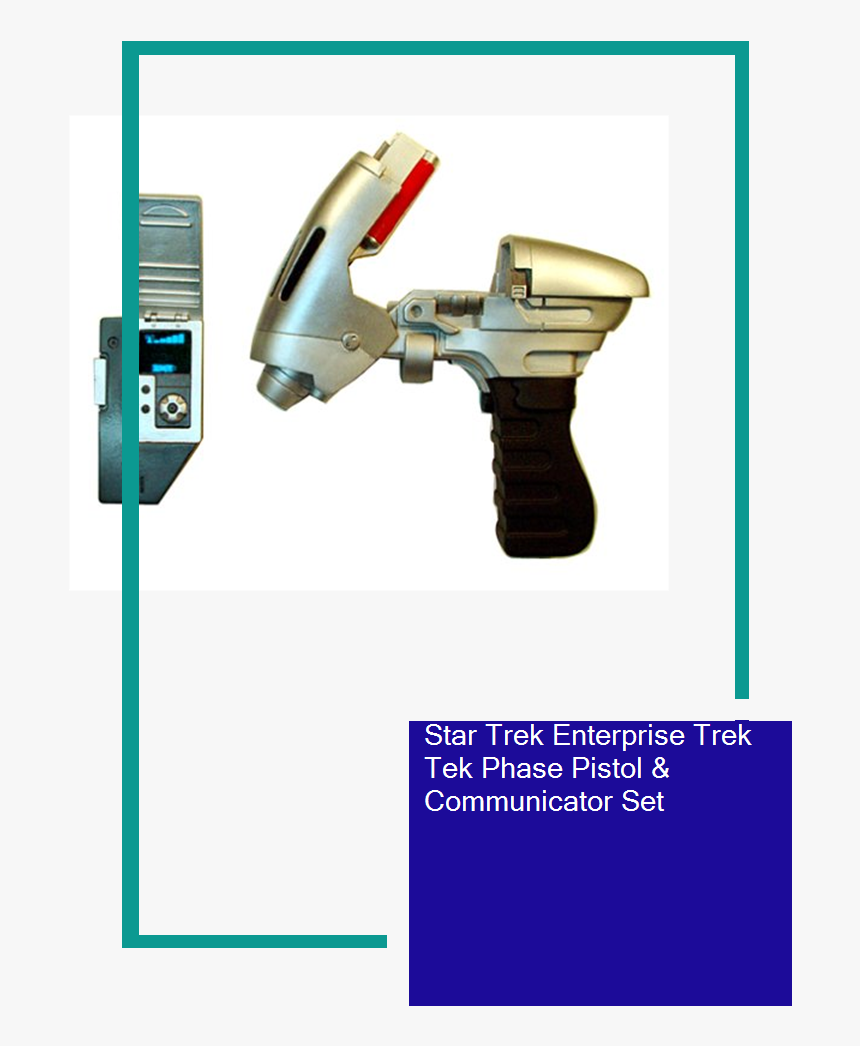 Star Trek Enterprise Phaser, HD Png Download