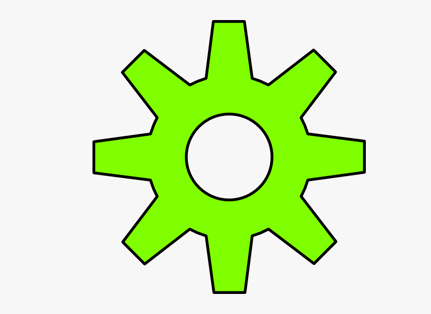 Gear Svg Clip Arts - Sprocket Gear Clipart, HD Png Download