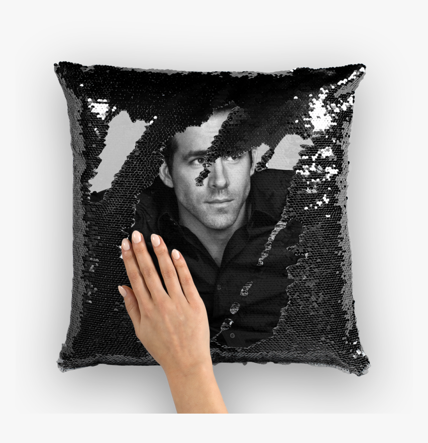 Ryan Reynolds ﻿sequin Cushion Cover, HD Png Download